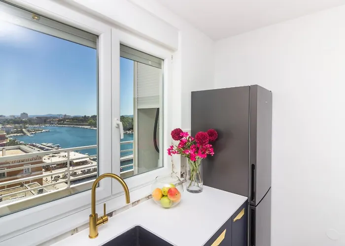 Sea View Mia Just Renovated Апартаменты Задар